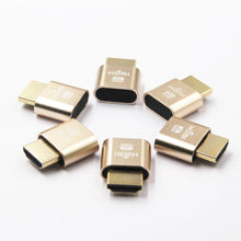 Load image into Gallery viewer, HDMI Virtual Display 4K HDMI Plug Display Cheat Virtual Plug HDMI High Resolution Virtual Monitor Display Emulator New Generation Headless Display Adapter Supports Up To 4K