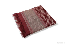 Load image into Gallery viewer, Headscarf Hijab Man Arabic Cotton Hijab Burqa Palestine Keffiyeh Scarf Arabian Islamic Clothing Men Muslim Hijab Wrap Pattern of Arab Shemagh Keffiyeh Men Arab Kufiyah Keffiyeh Arabic Muslim Head Wrap Men Scarf Shawl