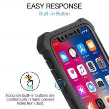 Load image into Gallery viewer, Heavy Duty Shockproof Phone Case For iPhone 14 13 12 Soft Transparent Back Cover Full-Body Clear Bumper Case with Built-in Screen Protector For iPhone