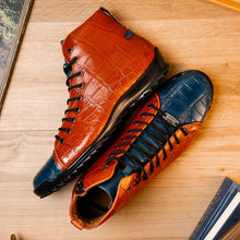 Load image into Gallery viewer, Hermond Blue Jeans/Honey