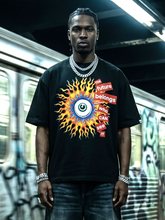 Load image into Gallery viewer, M360 The World is Watching Oversized T-shirt - Black