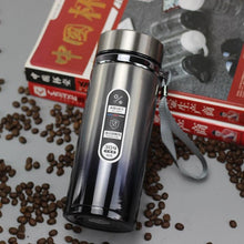 Load image into Gallery viewer, High Capacity Business Thermos Mug Stainless Steel Insulated Water Bottle Portable Vacuum Flask For Office Tea Mugs Vacuum Insulated Coffee Mug Spill Proof With Stainless Steel Travel Mugs Gift For Women Men