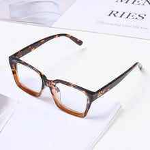 Load image into Gallery viewer, High Quality Fashion Square Frame Reading Glasses Men Women Fashion Oversized Frame High-definition Presbyopia Eyeglasses For Men And Women Diopter 0~+ 3.00
