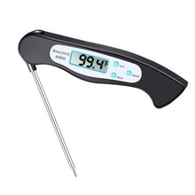 Load image into Gallery viewer, High Quality Foldable Food Thermometer Probe Digital BBQ Meat Kitchen Thermometer Instant Read Meat Thermometer With 4.6” Folding Probe Backlight & Calibration Function For Cooking Food Candy BBQ Grill Liquids Beef Liquid Water Oil Temperature Gauge