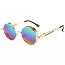 Load image into Gallery viewer, High Quality Metal Circle Frame Luxury & Designer High Quality Sunglasses For Men and Women New Retro Style Round Shape Metal Frame Sunglasses UV400