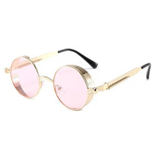 Load image into Gallery viewer, High Quality Metal Circle Frame Luxury & Designer High Quality Sunglasses For Men and Women New Retro Style Round Shape Metal Frame Sunglasses UV400