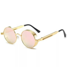 Load image into Gallery viewer, High Quality Metal Circle Frame Luxury & Designer High Quality Sunglasses For Men and Women New Retro Style Round Shape Metal Frame Sunglasses UV400