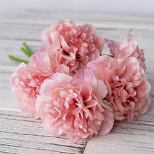 Load image into Gallery viewer, High Quality Peony Artificial Silk Flowers Bunches For Bridal Bouquet Wedding Living Room Table Home Garden Decoration Artificial Peony Silk Flowers Bouquet for Wedding Home Garden Decoration