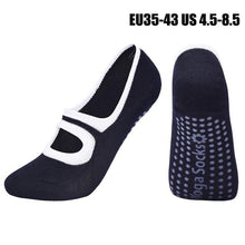 Load image into Gallery viewer, High Quality Pilates Socks Anti-Slip Breathable Backless Yoga Socks Ankle Ballet Dance Sports Socks for Women Fitness