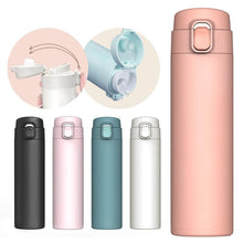 Load image into Gallery viewer, High Quality Portable Thermos Bottle Girl/Boy Stainless Steel Water Bottle Vacuum Flasks Insulated Cup High Capacity Student Stainless Steel Thermos Bottle Portable Vacuum Flask Insulated Water Bottle Thermos Travel Coffee Mug Water Bottles