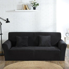 Load image into Gallery viewer, High Quality Velvet Plush Sofa Cover for Living Room Sectional Couch Cover Elastic Case Sofa Slipcover Stretch 1/2/3/4 Seater Velvet Sofa Couch Furniture Protector Soft Anti-Slip High Stretch