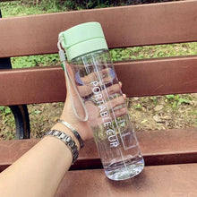 Load image into Gallery viewer, High Quality Water Bottle 800ML Tour Outdoor Sport Leak Proof Seal School Water Bottles Drinkware BPA Free Plastic Sport Water Bottle Large Capacity Outdoor Matte Water Bottle