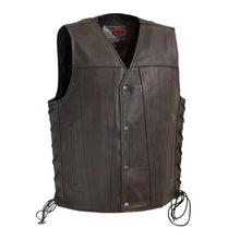 Load image into Gallery viewer, High Roller Men's Motorcycle Leather Vest