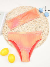 Load image into Gallery viewer, High Waist Bikinis Women Swimsuit Women High Waist Bikini Set Sports Bright Color Swimsuit Scoop Neck Cute Bathing Suit Swimwear Female Push Up Bikini Set Bathing Suit For Women