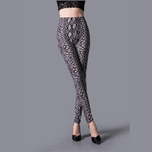 Load image into Gallery viewer, High Waist Leggings Pants Fitness Women Fashion Printing Leggings Women Fitness Yoga Pants High Waist Push Up Sportswear Elastic Trousers Gym Running Workout Pants Push Up Running Elastic Stripe Dot Bottom Leggings
