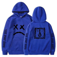 Load image into Gallery viewer, Hip Hop Hoodies Modern Hell Hood For Boy Men Women Hooded Pullover Male Female Cry Baby Hoodie Sweatshirts Women's Hoodie Peep Show Rap Music Men's Hip Hop Weep Rapper Sweater Warm Winter Sweater