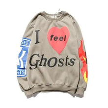 Load image into Gallery viewer, Hip-Hop Printed Sweatshirts Men High Pullovers Couple Street Casual Sweatshirts Letter Print Men Women Sweatshirt Stylish Printed Cool Design Warm Winter Sweatshirt For Men Women