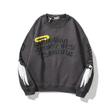 Load image into Gallery viewer, Hip-Hop Printed Sweatshirts Men High Pullovers Couple Street Casual Sweatshirts Letter Print Men Women Sweatshirt Stylish Printed Cool Design Warm Winter Sweatshirt For Men Women