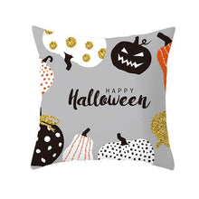 Load image into Gallery viewer, Holiday Pillowcase Pumpkin Cushion Cover Creative Decorative Sofa Party Home Car Pillow Cover Print Pillowcase Fall Decorative Pillows Cotton Linen Material Decoration