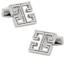 Load image into Gallery viewer, Hollow Stainless Steel Cufflinks