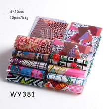 Load image into Gallery viewer, Holographic Nail Foil Transfer Set Sticker Decal Nail Art Foils Designer Marble Nail Decoration Sliders Wraps Manicure Women Kids Girls Manicure Decoration Nail Art Supplies 3D Self-Adhesive Nail Decals Designer Nail Stickers for Acrylic Nails