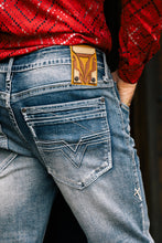 Load image into Gallery viewer, Holt Men's Blue Boot Cut Jeans