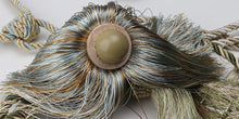 Load image into Gallery viewer, Home Decoration Polyester Tassel Tiebacks Curtain Holder Handmade Tassel Curtain Rope Holdback Window Drape Hanging Ball Tassels Curtains Buckle Sling Binding Lantern Tiebacks Handcrafted Braided Curtain Holdbacks Window Home Decor 55-90cm