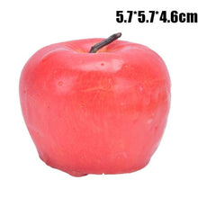 Load image into Gallery viewer, Home Red Apple Shape Scented Candles Creative Apple Shaped Scented Candles Simulation Fruit Candles Valentine's Day Party Candles Birthday Candles Apple Decorations Birthday Christmas Party Fruit Candles Decoration