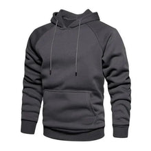 Load image into Gallery viewer, Hoodies Sweatshirts Men Solid Color Hoodie Hip Hop Streetwear Outwear Autumn Winter Long Sleeve Winter Fashion Thick Fleece Sweatshirt Mens Hip Hop Long Sleeve Pullover Hoodies Male Autumn Solid Color Hoodie