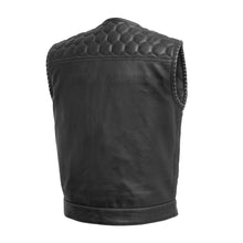 Load image into Gallery viewer, Hornet Perforated Men's Club Style Leather Vest