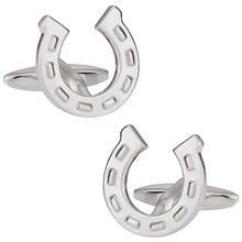 Load image into Gallery viewer, Horseshoe Cufflinks - Good Luck