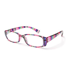 Load image into Gallery viewer, Hot Unisex Reading Glasses Print Glasses Frame Presbyopic Lens Retro Magnifier Diopter Eyeglasses Eyewear Vision Care And Spring Hinge Comfort Readers Plastic Sun Readers