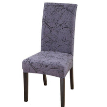 Load image into Gallery viewer, Housmife Printed Stretch Chair Cover Big Elastic Seat Chair Covers Slipcovers Restaurant Banquet Home Dining Party Decoration Stretch Spandex Removable Washable Anti-dust Seat Slipcover Protector for Hotel Office Ceremony Banquet