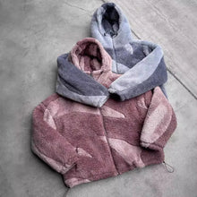 Load image into Gallery viewer, Lambswool Fluffy Zip Jacket - # BOAA13210010
