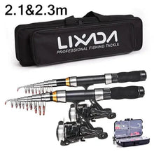 Load image into Gallery viewer, Portable Fishing Pro Rod Kit - Premium Gear for Anglers