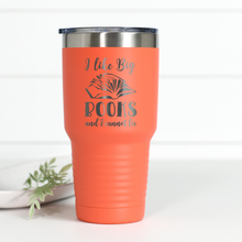 Load image into Gallery viewer, I Like Big Books 30 oz Engraved Tumbler