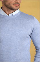 Load image into Gallery viewer, The Caravan Crewneck (Clear Sky)