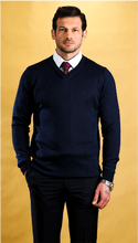 Load image into Gallery viewer, The Caravan Vneck (Sleek Black)