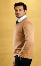 Load image into Gallery viewer, The Caravan Vneck (Sahara Beige)
