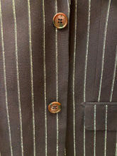 Load image into Gallery viewer, Vitali M1532-NP-PK Wine Stripe 3-Piece Modern Fit Suit