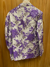 Load image into Gallery viewer, Luxury Purple/Silver Floral 2-Piece Modern Fit Suit