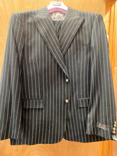 Load image into Gallery viewer, Vitali M1532-NP-PK Black Stripe 3-Piece Modern Fit Suit