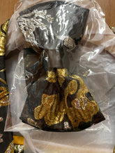 Load image into Gallery viewer, Luxury Black/Gold Floral 2-Piece Modern Fit Suit