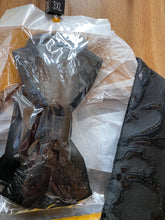 Load image into Gallery viewer, Luxury Black/Gold Floral 2-Piece Modern Fit Suit