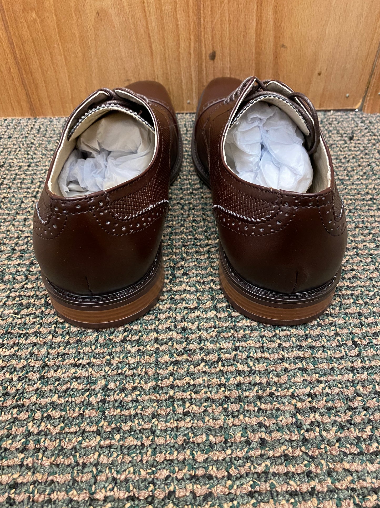 Antonio Cerrelli 6966 Chocolate Brown Men’s Lace-up Dress Shoes