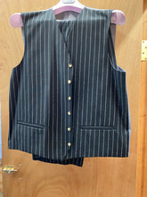 Load image into Gallery viewer, Vitali M1532-NP-PK Black Stripe 3-Piece Modern Fit Suit