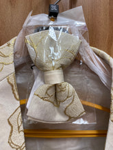 Load image into Gallery viewer, Luxury Ivory/Gold Floral 2-Piece Modern Fit Suit