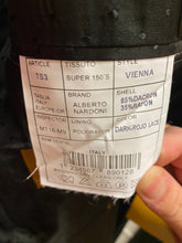 Load image into Gallery viewer, Alberto Nardoni Red/Black Lace Print 2-Piece Slim Fit Suit