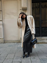 Load image into Gallery viewer, Sylvie Iconic Statement Fiber Coat in Ivory