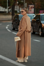 Load image into Gallery viewer, Marley Double Face Cashmere Wool Classic Overcoat in Camel